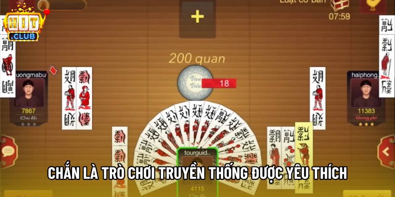 Chắn là trò chơi truyền thống được đông đảo người chơi Chắn là trò chơi truyền thống được đông đảo người chơi