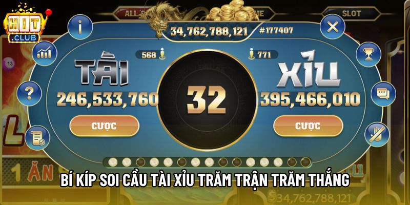 Bí kíp soi cầu tài xỉu trăm trận trăm thắng